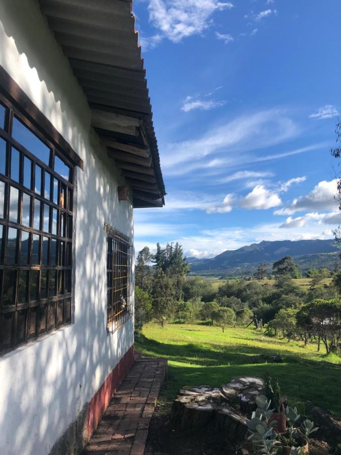 Finca El Pedregal Guatavita Villa Esterno foto